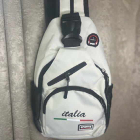 White Crossbody Italia Crossbody Bag
